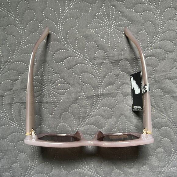 NWT True Religion Oversized Shield Sunglasses Blush Pink Brown TR57883XK-1MK - Picture 7 of 11